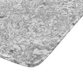 白大理石モダン自然自然石 カッティングボード (角)