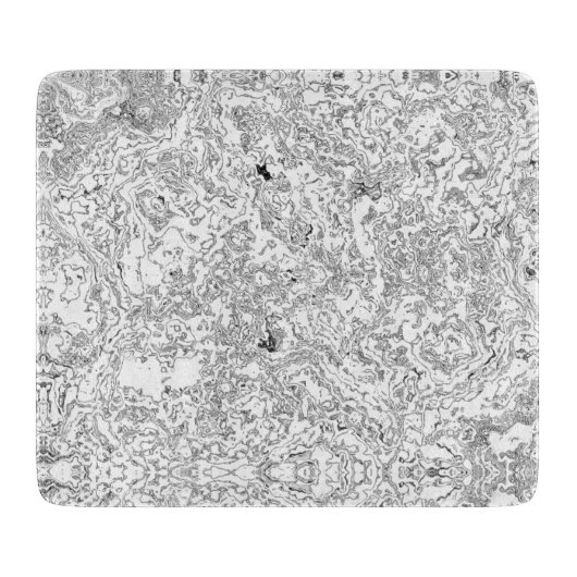 白大理石モダン自然自然石 カッティングボード (正面)