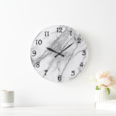 白大理石壁時計 ラージ壁時計 (ホーム)