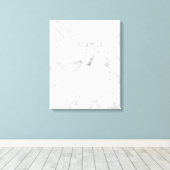 白大理石 キャンバスプリント (インサイチュ (ウッドフロア))