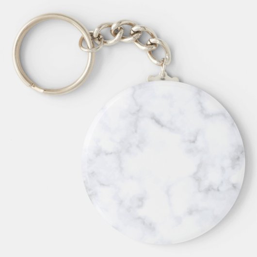 白大理石 キーホルダー (正面)