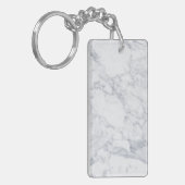 白大理石 キーホルダー (正面左)