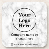 白大理石 コースター (正面)