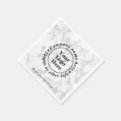 白大理石 スタンダードカクテルナプキン (角)