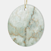 白大理石 セラミックオーナメント (左)