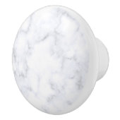 白大理石 セラミックノブ (右)