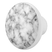 白大理石 セラミックノブ (右)