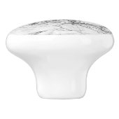 白大理石 セラミックノブ (側面)