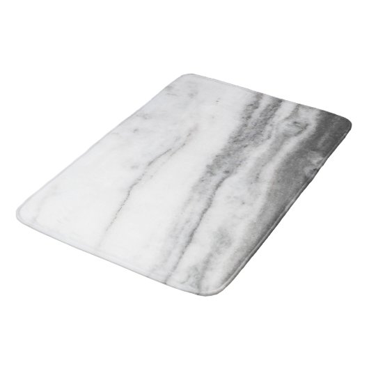 白大理石 バスマット (アングル)