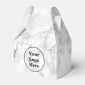 白大理石 フェイバーボックス (正面サイド)