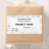 白大理石 ラベル (インサイチュ)