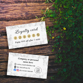 白大理石 ロイヤリティカード