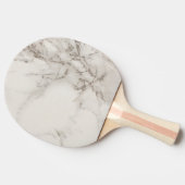 白大理石 卓球ラケット (横)