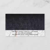 白大理石 名刺 (裏面)