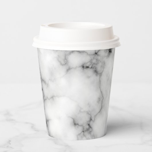 白大理石 紙コップ (裏面)