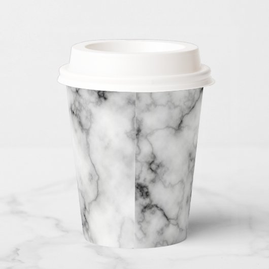 白大理石 紙コップ (右)