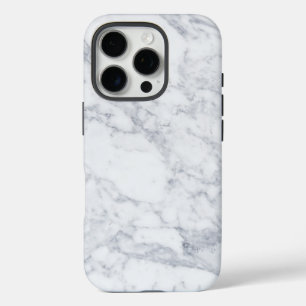 白大理石 iPhone 16 PROケース