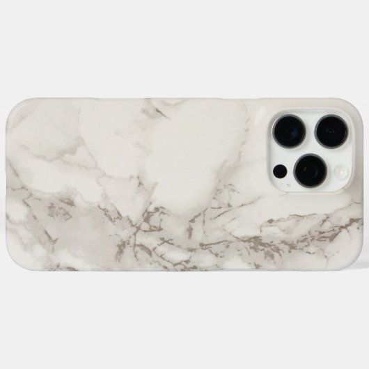 白大理石 Case-Mate iPhoneケース (裏面 (横))