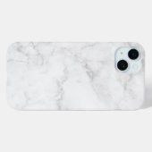 白大理石 Case-Mate iPhoneケース (裏面 (横))