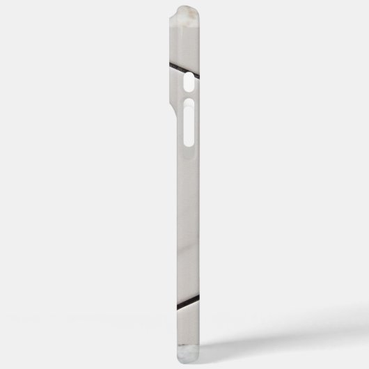 白大理石 Case-Mate iPhoneケース (裏面 / 左)