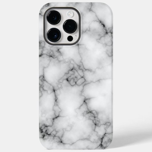 白大理石 Case-Mate iPhoneケース (裏面)