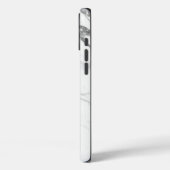 白大理石 Case-Mate iPhoneケース (裏面 / 左)