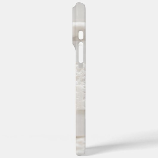 白大理石 Case-Mate iPhoneケース (裏面 / 左)