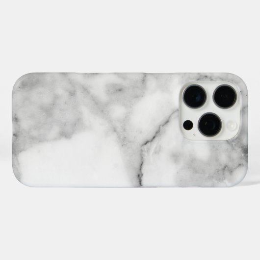 白大理石 Case-Mate iPhoneケース (裏面 (横))