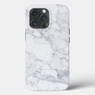 白大理石 iPhone 13 PROケース