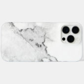 白大理石 Case-Mate iPhoneケース (裏面 (横))