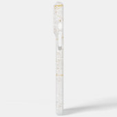 白大理石 Case-Mate iPhoneケース (裏面 / 左)