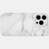 白大理石 Case-Mate iPhoneケース (裏面 (横))