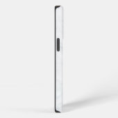 白大理石 iPhoneケース (右側面)