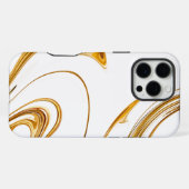 白大理石 iPhoneケース (裏面横)