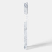 白大理石 iPhoneケース (右側面)