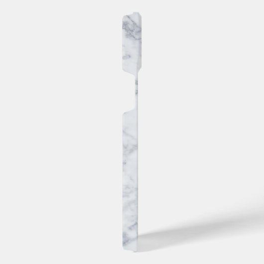 白大理石 iPhoneケース (右側面)