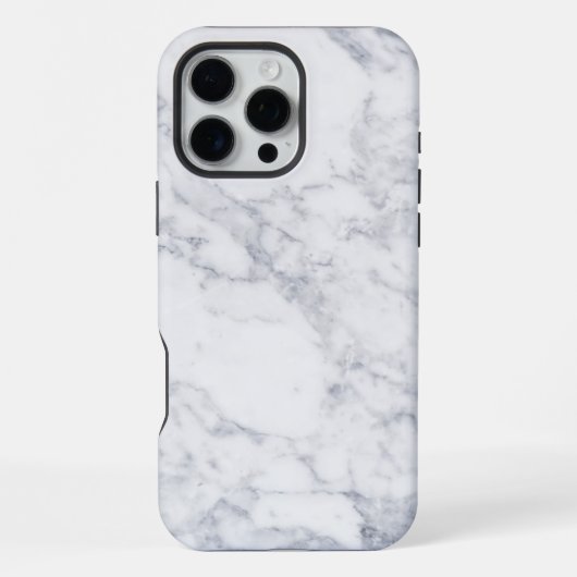 白大理石 iPhoneケース (裏面)