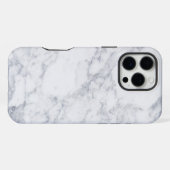 白大理石 iPhoneケース (裏面横)