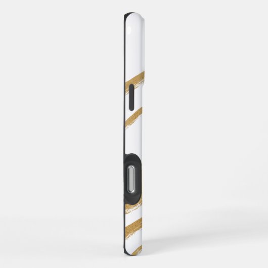 白大理石 iPhoneケース (右側面)