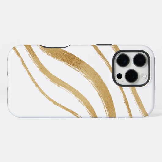 白大理石 iPhoneケース (裏面横)