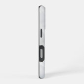 白大理石 iPhoneケース (右側面)