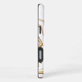 白大理石 iPhoneケース (右側面)