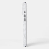 白大理石 iPhoneケース (左側面)