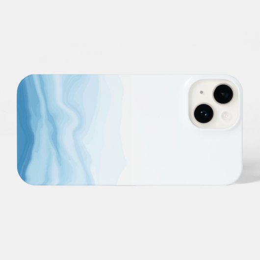 白大理石 iPhoneケース (裏面横)