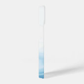 白大理石 iPhoneケース (右側面)