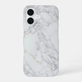 白大理石 iPhone 16ケース (裏面)