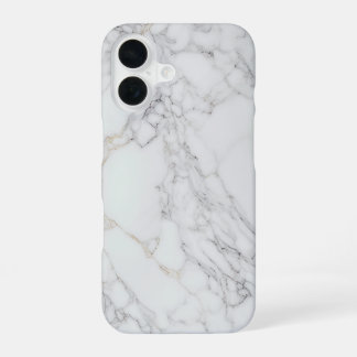 白大理石 iPhone 16ケース