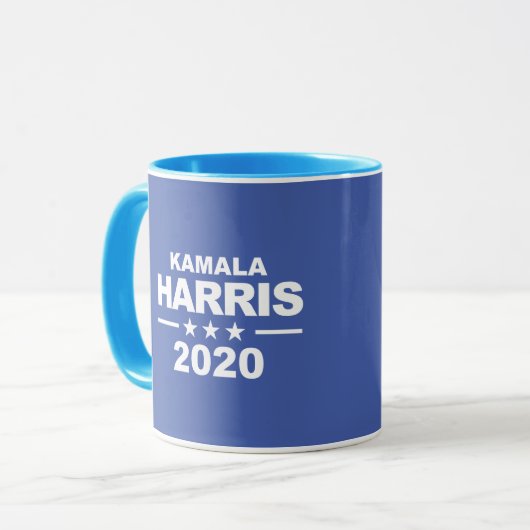 白大統領2020年のためのKamalaハリス- マグカップ (正面左)