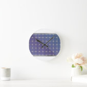 白太陽の色のパネル ラウンド壁時計 (ホーム)