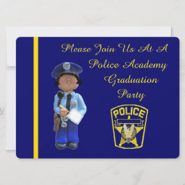 白女警察学院卒業招待状 招待状